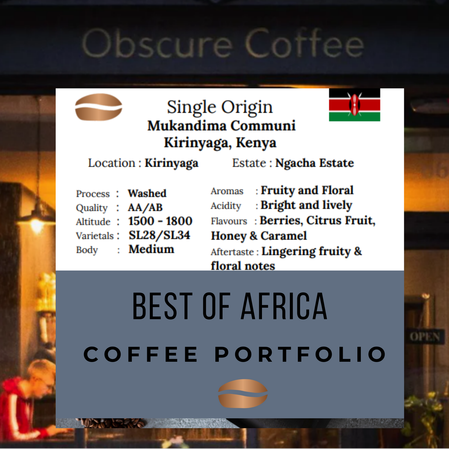 Single Origin - Mukandima Community, Kenya