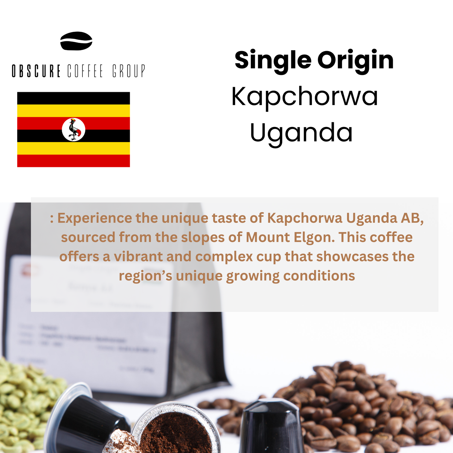 Single Origin - Kapchorwa,  Uganda